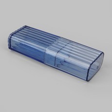 소품 정리함 미니 치실 보관함 수납 케이스 휴대용 정리 박스 소품케이스 소품수납함 소품보관, 블루