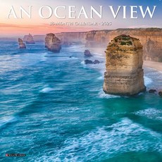 (영문도서)Ocean View 2026 7 X 7 Mini Wall Calendar Spiral, Willow Creek Press Calendars, English, 9781549253683