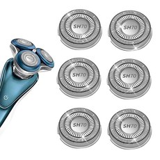 필립스 전기면도기날 호환용 교체면도날 SH30/50/70/90, 6개, SH70