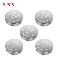 산화 시계 배터리 LR52 AG0 379 단추 배터리 SR52SW 379A .5V 알카라인 코인 셀 79 D379 SR63 실버 2 개50, 03 5PCS AG0 LR52