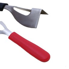 스테인레스 스틸 치즈 슬라이서 버터 나이프 코너 실리콘 손잡이 스크레이퍼 주방 베이킹 도구, 01 Black