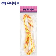 배들 유니아트 (지끈) 1000 투톤 칼라 지끈 (3mm) (주황.노랑)