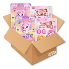 프린세스 캐치티니핑 한입 딸기 크리스피롤 40g + 캐치티니핑 젤리 50g 세트, 1세트, 90g, 한입 딸기 크리스피롤+하트젤리