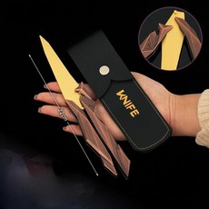 발리송 발로란트 RGX 나비칼 버터플라이 나이프 날없는 안전한 발리송, 22cm 레트로 브론즈, 1개