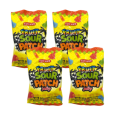 푸르츠 사워패치 젤리, 4개, 80g