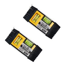 제스트 미니 자석 수평자 Z-LV100(100mm) SET 수평계 미니수평자, Z-LV100(100mm) 2개 SET, 2개