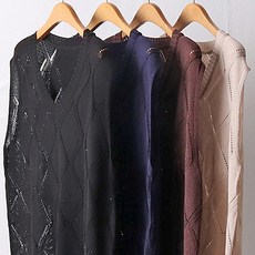 해리브이넥다이아조끼 408I482S 빅사이즈 여성 503