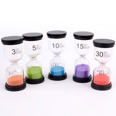 유리 탁상 심플 모래시계 15분 랜덤 목욕탕 찜질방, 없음