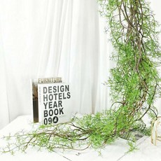 등나무 행잉플랜트조화 생화같은 인테리어 조화 도매 나무 담쟁이 인조 넝쿨 식물, 등나무넝쿨조화, 1개