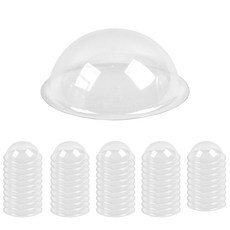 투명 플라스틱 반구 pvc반구 50개, 1세트, 투명 대 16cm 50개