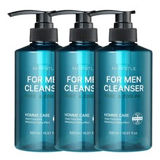 미에뜰 쿨링 약산성 남성청결제, 500ml, 3개