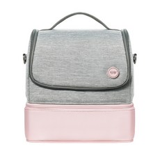 【旅光選物】59秒紫外線便攜消毒包 奶瓶奶嘴消毒 P14媽媽包隨身消毒 旅行野餐露營可用 Type-C充電USB供電 可登機可托運, 櫻花粉