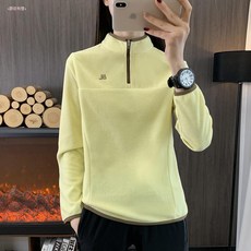 S&F 運動刷毛長袖上衣 戶外半拉鏈密密絨立領打底外套女