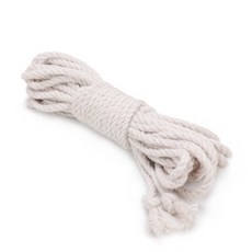 6.0mm 황마로프 칼라 주트로프 (30color) 로프, 01.WHITE