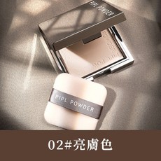 持久防水不卡粉 蜜粉 氣墊粉餅 定妝 控油 遮瑕 補妝 防曬, 粉餅-亮膚, 1個, 亮膚