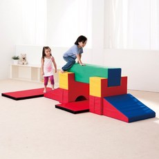 Weplay 活力體能組 台灣製造 室內運動 遊戲 幼教用品 協調訓練 兒童玩具, 1個, 活力體能-7件組