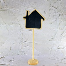 스탠드형 미니 메모 칠판(하우스) shn+60263bS