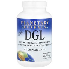 플레네터리허벌스 DGL 글리시리진을 한 감초 츄어블 200정, 6개
