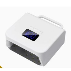 NIKA BY10光療機，可攜式美甲光療燈，大功率220W，無痛不黑手UV紅光美甲機, 1個, BY10白色款