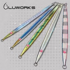 180g 200g 250g 300g 루웍스 다이노지그 LWJ-111 롱 메탈 지그 지깅 방어 부시리 대구 롱지그 롱메탈, LWJ-111 다이노 180g 04