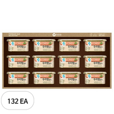 우리팜 청정원 3호 190g, 132개