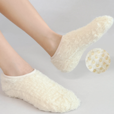 발숲 웜하우스 여성 수면양말 논슬립 덧신
