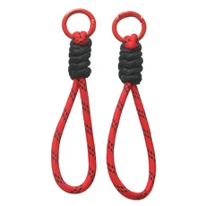 파라코드 꼰 우븐 키 체인 손목 로프 전화 케이스 분실 방지 스트랩 링 생존 도구 배낭 버클 12cm, 11 Color 13