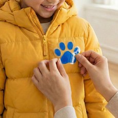 아띠꼴로 1+1 1세트 침낭 텐트 패딩 보수 스티커 수선패치 테이프, 네이비(디자인+무지), 1개