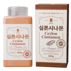 비이츠 실론 시나몬 가루 분말 파우더, 1개, 100g