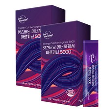 렛츠버닝 에너지캐처 아르기닌5000 젤리 14p, 392g, 2개