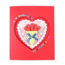 유니아트(DIY) 2500 카네이션 모빌 카드 만들기 (DIY.597), 본품