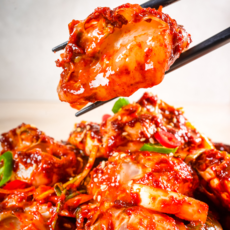 국내산 연평도 꽃게 양념게장 꽃게무침 밥도둑 반찬 택배 맛집 정담장, 500g, 1개