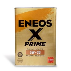 油工廠 ENEOS X PRIME 5W30 4L 頂級引擎機油 卓越保護 提升引擎性能, 1個
