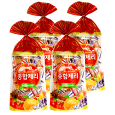 일광제과 종합 제리, 500g, 4개