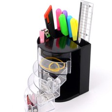 더가 새학기준비 4단 트레이 펜꽂이 연필꽂이