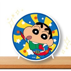 퍼즐샵 DIY 큐빅 페이팅 보석십자수 무드등 짱구시리즈 액션가면 흰둥이 와니야마상, 1 무드등 짱구와 액션가면, 1개