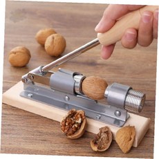 견과류 껍질 제거 조리 보조 주방 기구 호두 알밤 딱딱한 껍데기 손쉽게 까는, 1개, 호두까기-스탠딩형