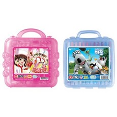 동아)크레파스(24색/핑크 블루) 각1개씩