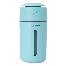 車用加濕器 香氛機 薰香機 噴霧器 無線加濕器 台灣出貨, 文雅藍, 無線款