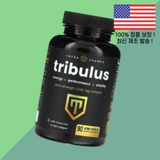 뉴트라챔프 트리뷸러스 식물성 베지캡슐 90캡슐 NutraChamps Tribulus 90 Veggie Capsules, 1, 90