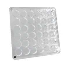 아크릴 마그네틱 조개 디스플레이 상자 조개 디스플레이 상자 다이아몬드 보관 상자 투명 쉘 보관 상자 보, 01 빠른, 04 Round