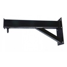 권투 벽면용 복싱 거치대 샌드백 걸이 지지대 브래킷, 23_화이트 강화 100cm 블랙