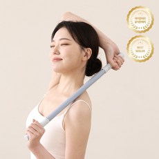 릴렉싱 마사지스틱 미니 전신 종아리 허벅지 승모근, 그린, 1개
