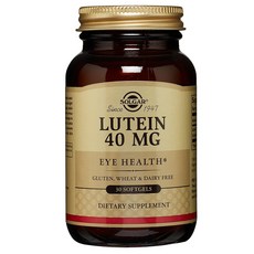 SOLGAR 葉黃素軟膠囊 40mg, 30顆, 1罐