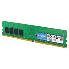 중요한 16GB DDR4 RAM 키트(2x8GB) 2400MHz(PC4-19200) CL17 UDIMM 288핀 언버퍼링 데스크톱 메모리 13세대 인텔 코어 및 AMD 라이젠, 2400MHz_4GB