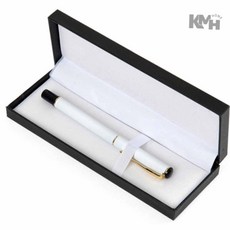 만년필 케이스세트 판촉 감사 입학, 화이트, 0.5mm, 카트리지 + 컨버터