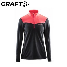 CRAFT 女 長袖拉鏈中層衣 運動上衣