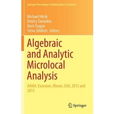 (영문도서)Algebraic and Analytic Microlocal Analysis: Aama Evanston Illinois Usa 2012... Hardcover, Springer, English, 9783030015862