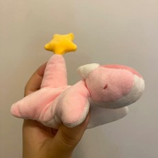 可愛夢龍玩偶材料包 手工DIY材料包 套裝自製毛絨玩具 娃娃卡通玩偶, 1個, 粉色夢龍材料包