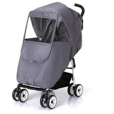 에어보스 올인원 방한 유모차커버, GRAY, 1개